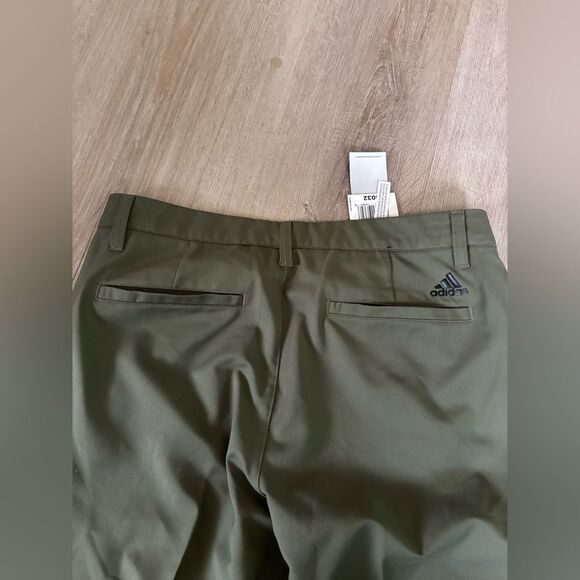Adidas men’s olive casual pants - Picture 3 of 6